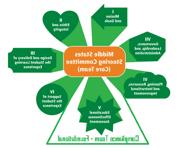 Middle States Self-Study Team Organization